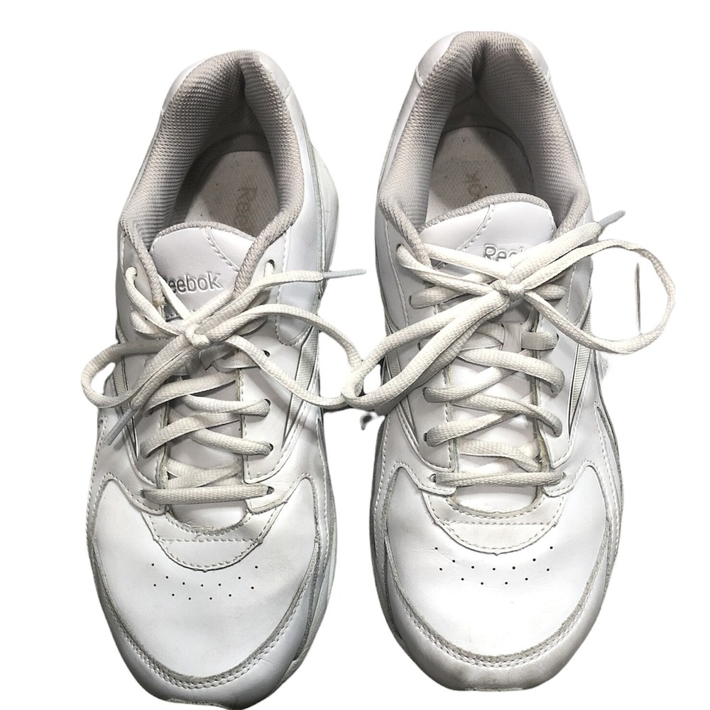 Reebok work n cushion white sneakers womens size 10 WIDE
